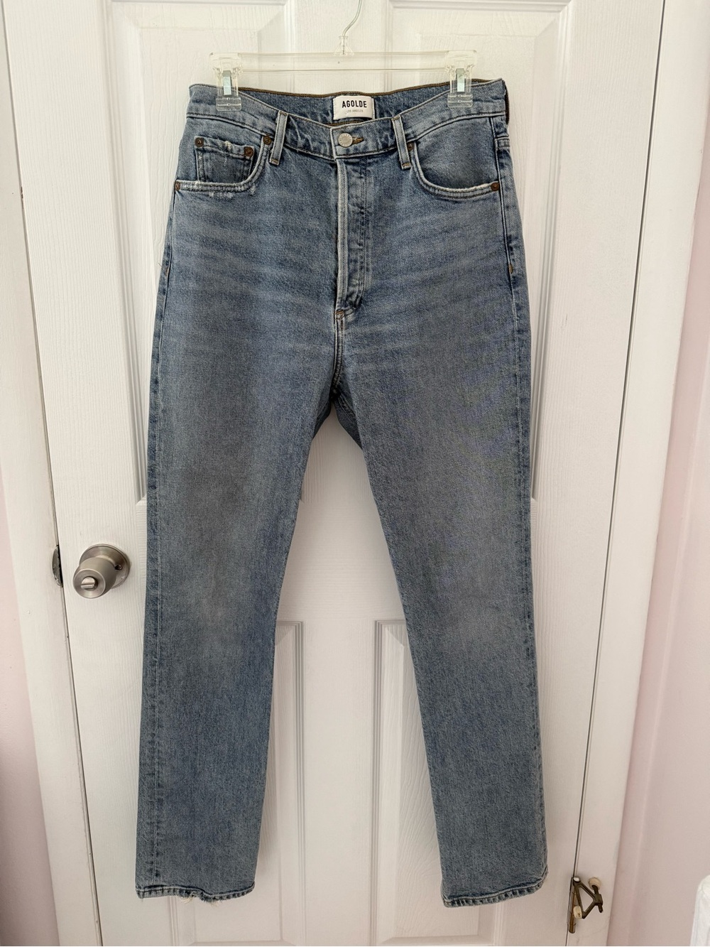 Agolde Freya High Rise Slim Denim Jean Size 27